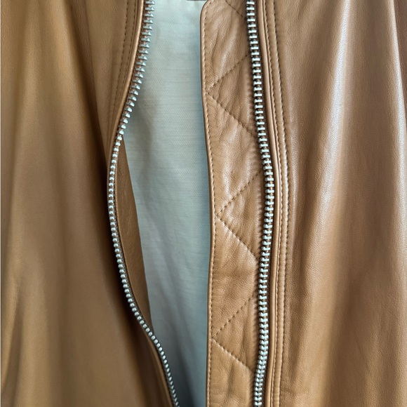 Rag & bone leather bomber jacket - Picture 5 of 6